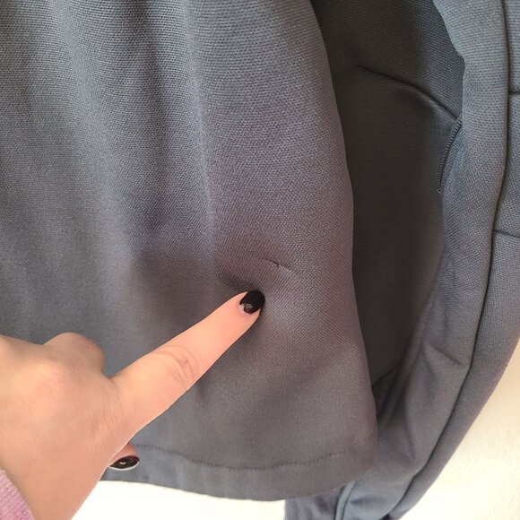 Columbia Womens Size L Titanium Tech Interchange Jacket Interior Black Blue - Picture 7 of 9